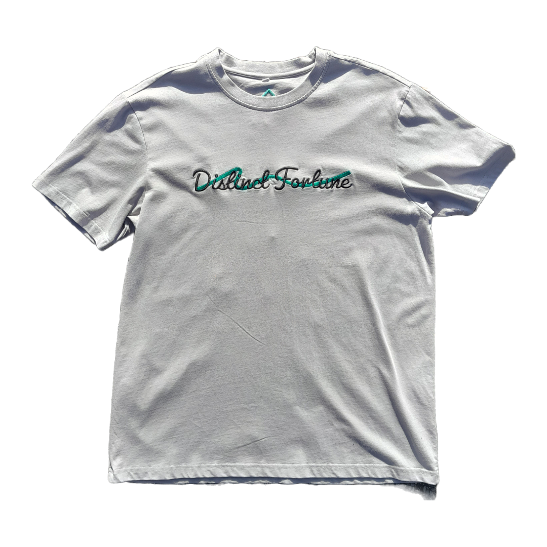 Grey Embroidery T-shirt