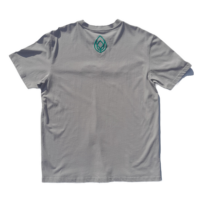 Grey Embroidery T-shirt